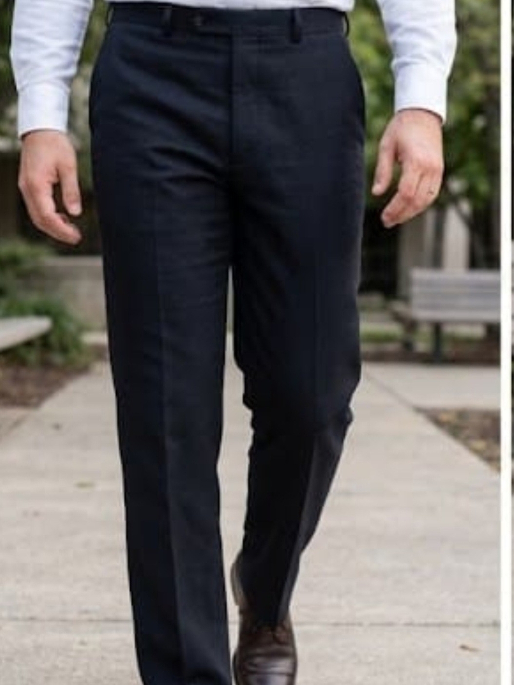 Men's Classic Navy Dress Pants
